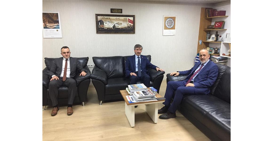 ÇORUM İL MÜFTÜSÜ MUHARREM BİÇER, SENDİKAMIZI ZİYARET ETTİ